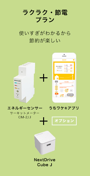 ラクラク節電プラン 使いすぎがわかるから節約が楽しい